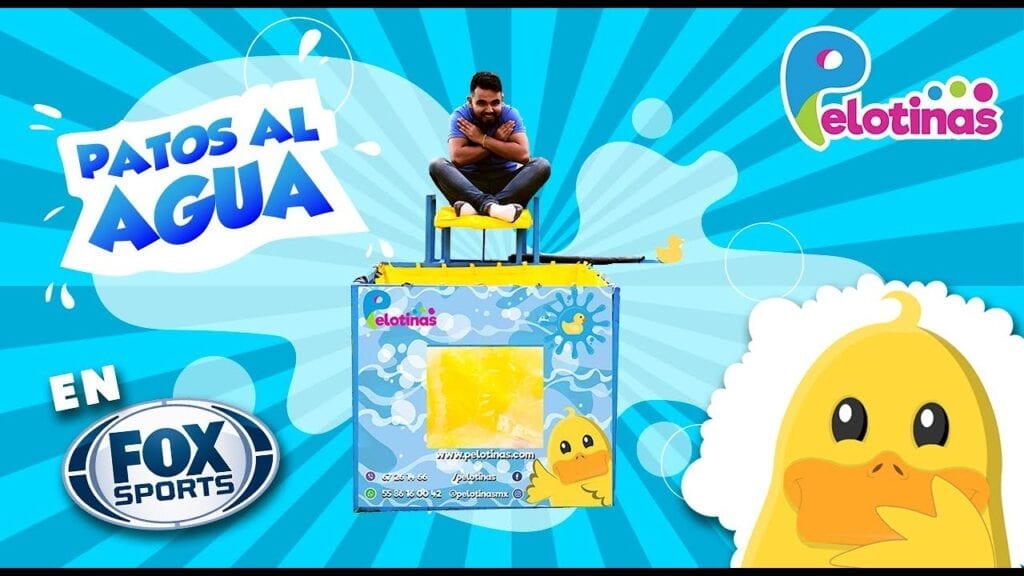 Renta Hombre Al Agua — renta de inflables en CDMX (foto 1)