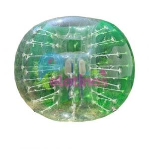 Inflable de Burbuja Football Pelota Loca Pelota Saltarina Bumper Ball Adulto Transparente Bumper Ball Niños Verde Con Ventana