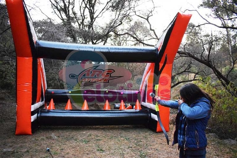 Arc Attack Inflable — renta de inflables en CDMX