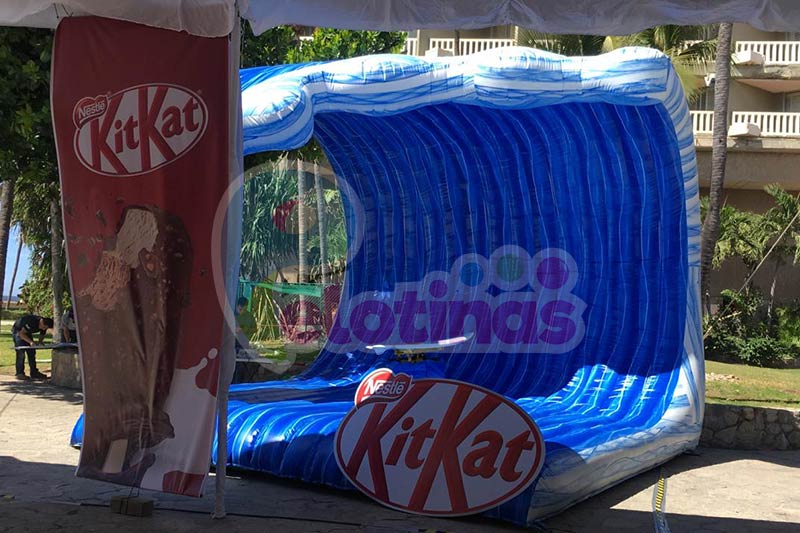 Tabla de surf mecánica para activaciones