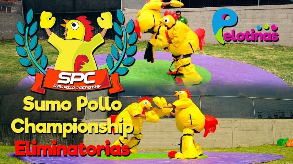 Sumo Pollo — renta de inflables en CDMX (foto 1)