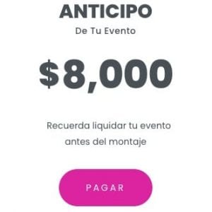 Renta de inflables cdmx anticipo