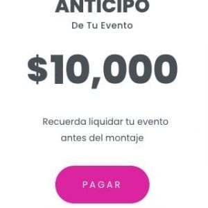 Renta de inflables cdmx anticipo