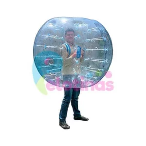 Inflable de Burbuja Football Pelota Loca Pelota Saltarina Bumper Ball Adulto Transparente