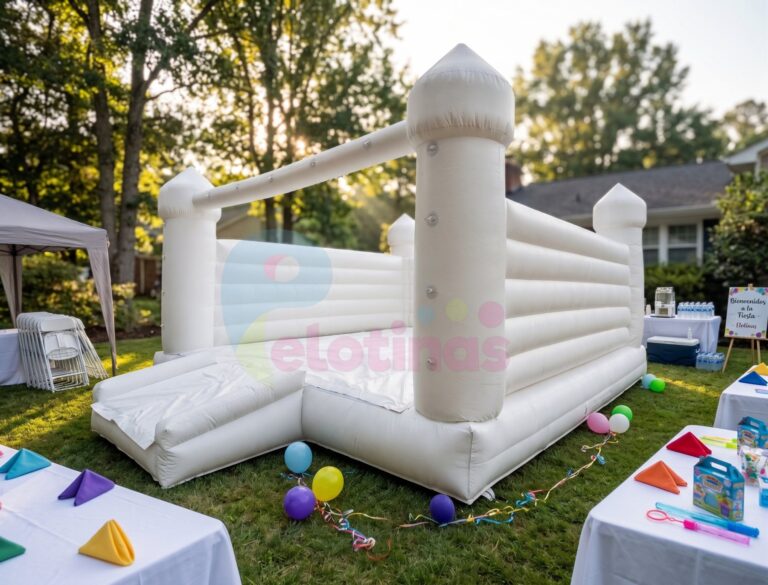 Castillo Inflable Blanco
