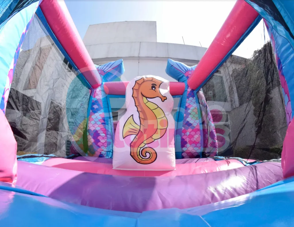 Inflable Sirena — renta de inflables en CDMX (foto 2)