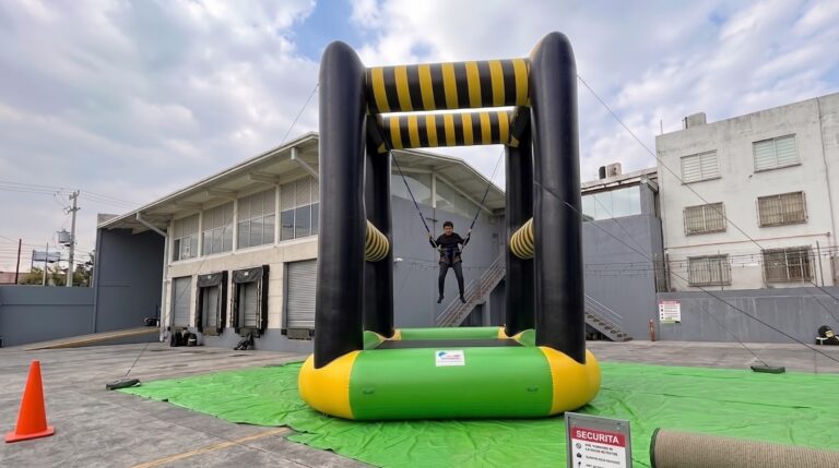 Euro Bungy Inflable 1 Plaza