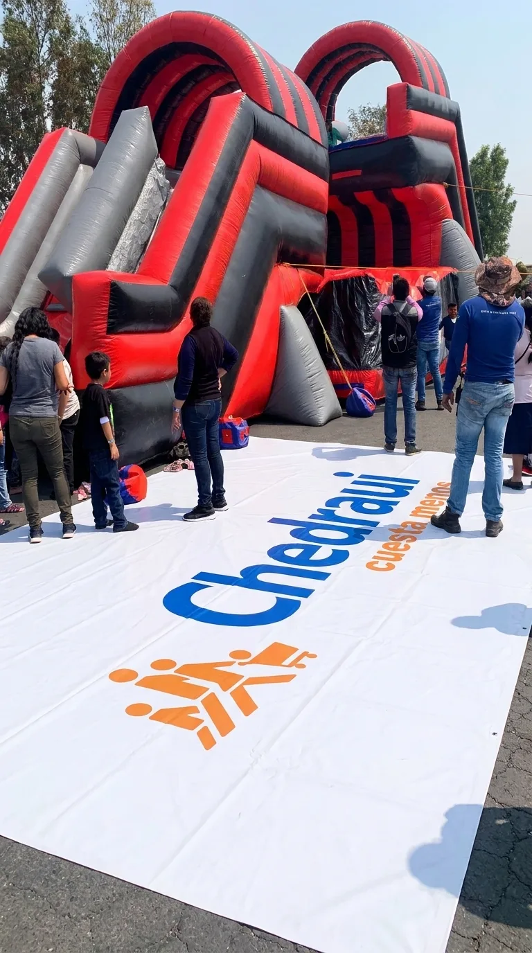 Arco inflable para Chedraui