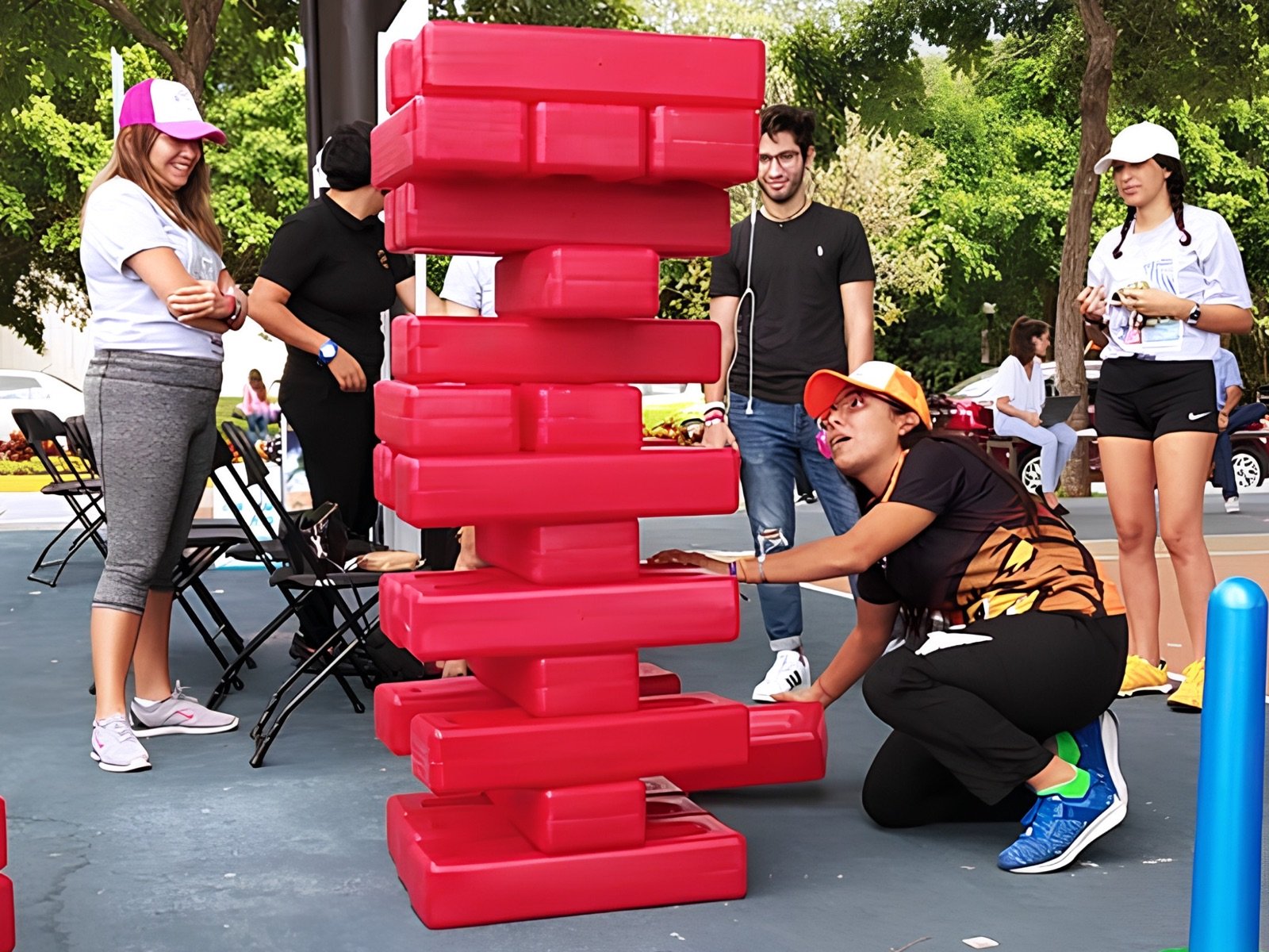 Jenga Gigante — renta de inflables en CDMX (foto 1)