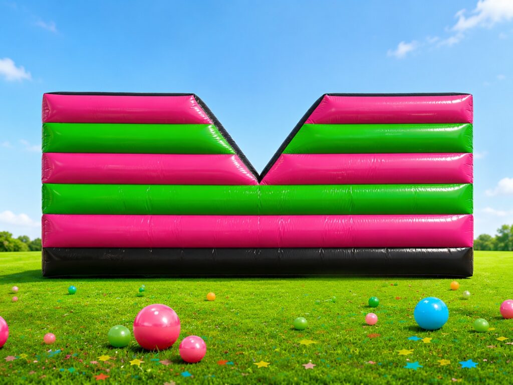 Wipeout Mini — renta de inflables en CDMX (foto 2)