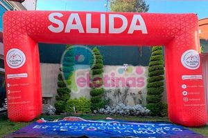 Arco de Meta Inflable CDMX